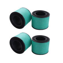 4X luftfilterkit för PARTU BS-08 luftrenare familjens reservfilter, 3-i-1 filtreringseffektivt HEPA-filter