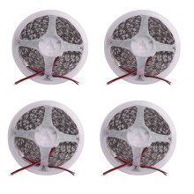 4x Lichterkette mit 300 5050 SMD LED-Streifen, 12V, warmweiß