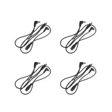 4x Vitoos 3-Wege-Elektroden-Daisy-Chain-Kabelbaum, Kupferdraht für Gitarreneffekt-Netzteil-Splitter,