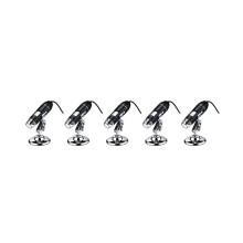 5X 3 in 1 USB Digital Microscope, Endoscope Camera, Adjustable Magnification with PC Mount, 1600X