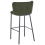 Beliani Set of 2 Bar Chairs MINA Dark Green 6