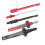 P1925 Multimeter Test Leads Kit with Digital Electrical Test Probes Set Alligator Clip Test Hook Flexible Wire 3