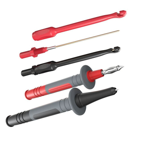 P1925 Multimeter Test Leads Kit with Digital Electrical Test Probes Set Alligator Clip Test Hook Flexible Wire 2