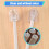 1pcs 10m RJ11 Telephone Connector Extension Cable White 7