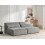Beliani Modular Sofa 2 Seater HELLNAR Fabric Grey 6