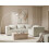 Beliani Modular Corner Sofa 4 Seater AXEBO Left Hand Off-White Boucle 3