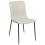 Beliani Set of 4 Dining Chairs GLENDIVE Fabric Light Beige 4