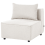 Beliani 1-Seat Section AXEBO Boucle Off-White 4