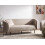 Beliani Sofa 3 Seater LOEN Fabric Taupe 2