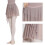Professional Ballets Performances Skirt Wrinkles-Black S 10