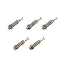 5x Mono Lang Eingangs-/Ausgangsgewindebuchse NEU 1/4 Zoll