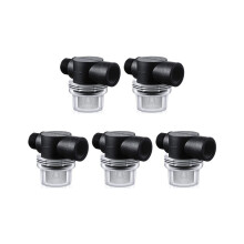 5x Wasserpumpen-Siebfilter, Wohnmobil-Ersatz, 1/2-Zoll-Drehrohr-Sieb, kompatibel mit WFCO- oder Shurflo-Pumpen