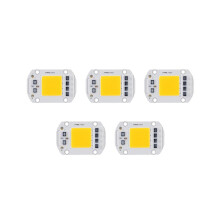 5x warmweiße LED-Insektenschutzchips, Hochvolt-Lichtquelle, Hochleistungs-LED-Chip für Verkehrsbeleuchtung,