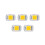 5X Warm White LED Bug Saving Chip High Voltage Light Source High Power LED Chip for Traffic Lighting 100W 220V 1