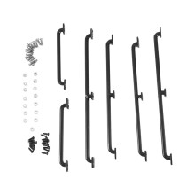 6-teiliges Handlauf-Set aus Metallgehäuse, 75 mm, 133 mm, 150 mm Länge, für 1/10 RC Crawler TRX4 Axial