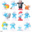 Smurfs 12-pack Action Figures for Kids YC 1