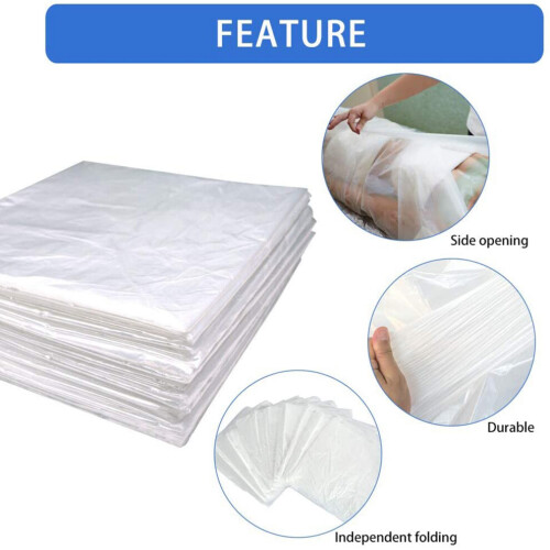 200 Disposable Couch Covers, Bed Sheets, Protective Covers, SPA Massage Bed Blankets, 90x180cm 1