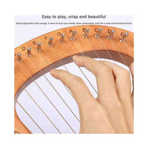 2 x 21-String Lyre Harp String, Small Harp Strings, Musical Instrument Accessory, 21-String Laiyaqin String 1