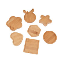 7-teiliges Mosaik-Basisset aus Holz für DIY-Projekte, Untersetzerset aus Holzmosaik in verschiedenen