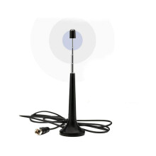 72-868 MHz Radio TV FM DTMB Telescopic Antenna 15Dbi High Gain Antenna with F-Connector