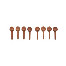 8-teiliges Set Wirbel für 4/4-Violinen aus Jujube-Holz, passend für 4/4-Violinen