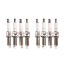 8 pieces Car Metal Ignition Spark Plug Platinum Ignition Spark Plug 95770 ILZKBR7B8DG 0242129512, for Cooper