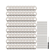 Juego de 80 insertos para abrebotellas DIY, accesorios y piezas de hardware para abrebotellas de cerveza