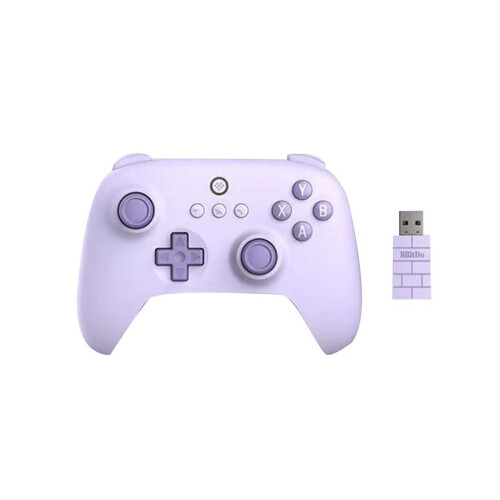 8Bitdo Console Controller for Youth Edition, Wireless, 2.4 GHz, Wireless Grip, PC Computer, Android, for Steam, Gamepad A