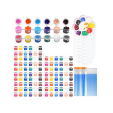 Acrylfarben-Set für Kinder und Erwachsene, Bastelfarben, Kinderfarben-Set, Aufbewahrungsbehälter, perfekt