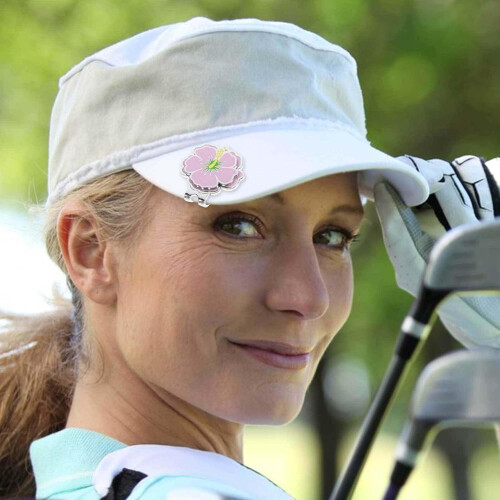 Golfhatteklips Pryd Dekorativ golfballmarkør Hatteklips Golftilbehør for menn 1
