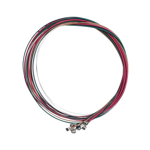 24x Rainbow Colorful Strings for Acoustic Guitar 1