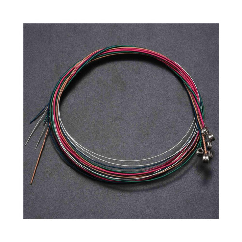 24x Rainbow Colorful Strings for Acoustic Guitar 2