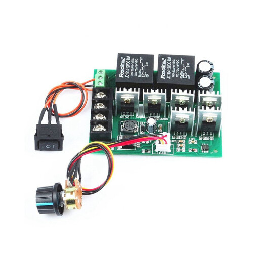2x Digital Display of the PWM Motor Speed Controller 0-100% Adjustable Drive Module Input MAX 60A 1