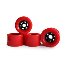 Arrival DIY 83mm Skateboard Wheel for SHR78A Red Color PU Wheels Soft Durable Longboard Wheels