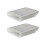 Automatic egg roller, refrigerator vegetable drawer, egg basket, storage container, kitchen storage box, grey 1