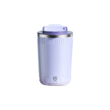 Automatischer, selbstumrührender Becher, Kaffee-/Milchmixerbecher, elektrischer Mixer, 400 ml, violett