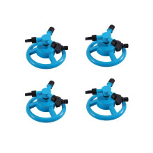 Automatischer 360-Drehregner für Rasen- und Gartenbewässerung, blau
