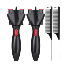 Automatisches Flecht- und Stielkamm-Set, automatischer Haardreher, automatische Flechtmaschine, DIY-Haarstyling-Werkzeuge