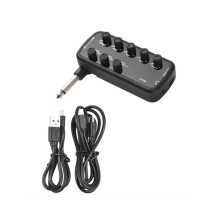 Bassverstärker, tragbarer Kopfhörer-Bassverstärker, Plug-and-Play für elektrische Bassverstärker