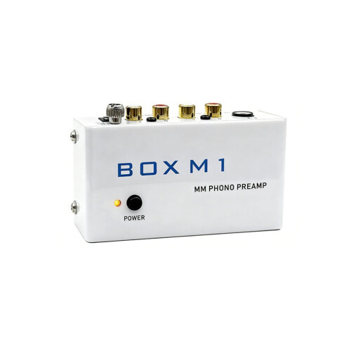 BOX M1 Preamplifier for Turntables Phono Amplifier Gramophone Turntable Amplifier EU Plug