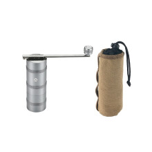 CAMPINGMOON CC-152 Handbetriebene Kaffeemühle für Outdoor-Camping, Handkurbel-Kaffeemühle, Mahlwerk