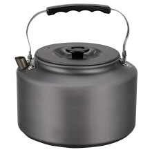 Campingkessel 2,0 l, offen, ideal für Lagerfeuer, Kaffee und Tee, schnelles Aufheizen, Outdoor-Ausrüstung,