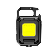 COB-LED-Schlüsselanhänger-Taschenlampe (ultrahell) – Tragbare Arbeitsleuchte für Angeln und Camping