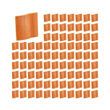 Roof tile model kit, miniature tiles, dollhouse roof tiles, shingles, fake tiles, model landscape accessories, 400 pieces