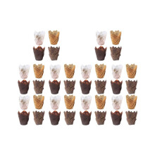 Cupcake-Förmchen, 2000 Stück, Tulpen-Backförmchen, Muffinförmchen, Cupcake-Papierförmchen, Muffin-Hüllen