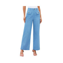 Damen-Cargohose für Business und Freizeit mit Taschen, hellblau, XXL