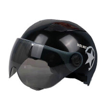 Casco para patinete eléctrico con visera y gafas magnéticas de 58-61 cm para hombre y mujer.