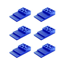 6X Multifunctional Centrifuge Tube Rack 0.2/0.5/1.5/2/5/10/15/50 ml Stepped Test Tube Laboratory Supplies
