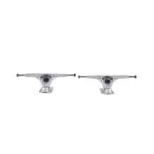 7-inch Longboard Trucks Skateboard Truck for Flat-Plate Bridge Aluminum Universal Longboard Skateboard Mount, Silver