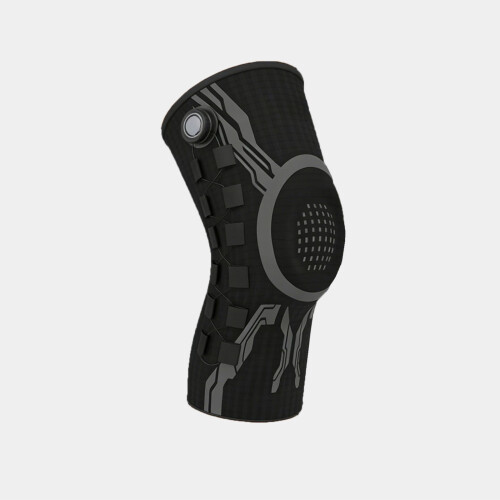 Ergonomic Knee Support Sleeve Compaction Knee-White Right L